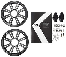 KICKER Dual 43KM654LCW 6.5" 780W Marine Wakeboard Tower Speakers with LEDs White