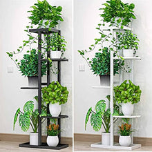 ZOCWJK Plant standPlant Stand Plant Stand/Plant Display 5 Tier Iron Craft Bookshelf Plant Shelf Display Shelf Home or Outdoor, Yard, Garden, Patio, Balcony, Flower Stand, Flower,