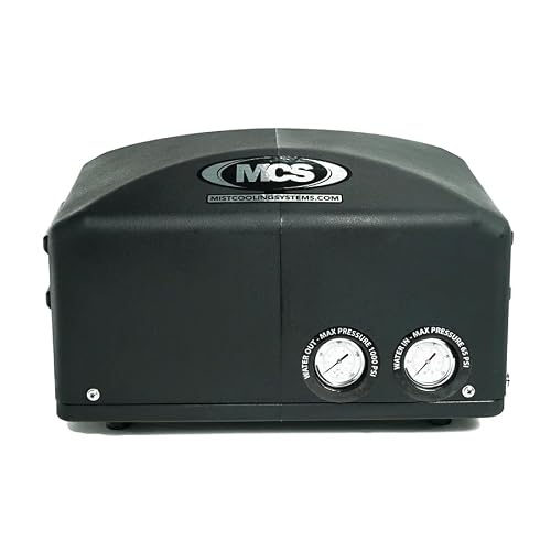 MCS 1.0 GPM Fully Enclosed Misting Pump, Supports 50 Nozzles
