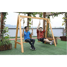 HAOKAZLBR Large Outdoor Porch Swing Garden Patio Swing Chair 2 Person Outdoor Swing Chairs for Kids, Garden Swing Outdoor Swing Chair Bench, Kids Backyard Furniture Perfect Set, oujinmm2024327
