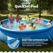 Funsicle Quickset 18' x 48" Round Above Ground Swimming Pool w/Accessories