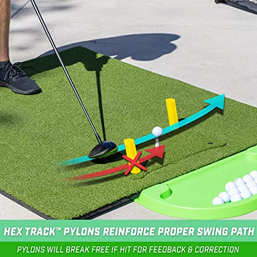 GoSports Golf Practice Hitting Mat Green