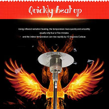 Patio Heater Outdoor Heaters for Home Powerful Fast Heating Safe Low Energy Radiator Energy Efficient Natural Gas for Garden-Natural Gas 225cm(88in) (225cm(88in) Natural Gas)