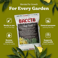 Michigan Peat Baccto Topsoil with Reed Sedge, Peat & Sand, 50 lb, 10-Pack