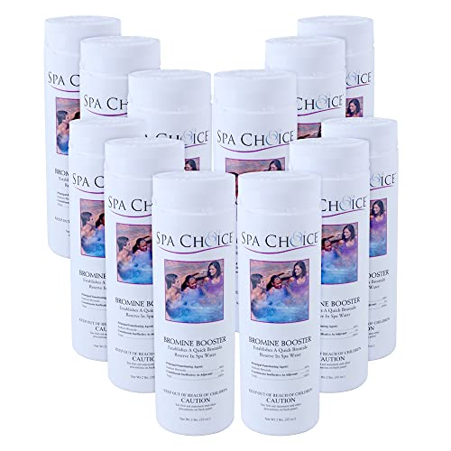 SpaChoice 2-lbs 12-Pack Premium Bromine Booster, Sodium Bromide for Hot Tub