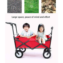 Folding Garden Trolley Cart Heavy Duty Wagon Multi-Function Shopping Cart Load：80kg