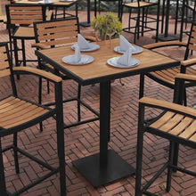 Flash Furniture Commercial Grade 32" Outdoor Bar Height Square Table