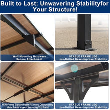 Premium Heavy-Duty Outdoor Pergola Gazebo with Sturdy Metal Frame and Weather-Resistant Roof for Patio, Deck, and Backyard Use