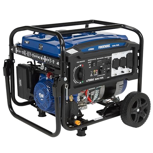 Powerhorse Portable Generator with Electric Start, 7,000 Watts