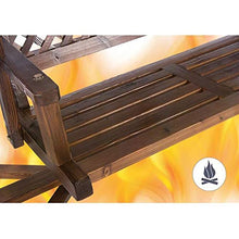 KYTGFH Patio Swing Chair with Stand - for Garden Backyard Wooden Garden Swing Outside Furniture Patio Swing Outdoor Lounge Chair Outdoor Swing Chair Bench Perfect Set