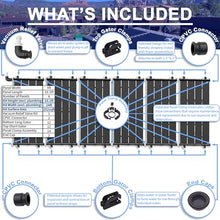 Fenix Pool Solar Heliocol Solar Pool Heater DIY Kit Black