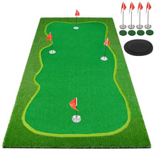 Facy Golf Putting Green Mat Indoor/Outdoor 5X10ft Green