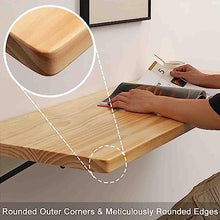 Balcony Bar Table, Out/Indoor Folding Hanging Table Balcony Railing Table Wall-Mounted Side Deck Tables Aluminum Alloy Hanging Modern Household Bar Tables, Height Adjusted (Wood Color 100 * 30Cm)