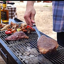 Stainless Steel Barbecue Tool Set Outdoor Clip Brush Fork Shovel BBQ Combination