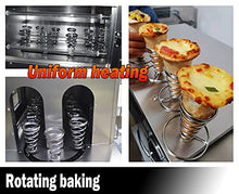 TXMACHINE 4 cone maker machine Outdoor Ovens 12 holes display warmer for pizza shop restaurant hotel home commercial 3000W with 4 molds (oven, 220V/50HZ)
