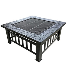 Fire Pit Outdoor Garden fire Pit, Hotel Decoration fire Pit, Home Terrace Barbecue fire Pit Table, 31 inches