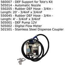 Wolflube DEF Kit 12V – Hose, Automatic Nozzle, Meter and Valve