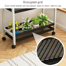3-Tier Metal Plant Stand Small Counter Top Organizer For Bathroom Decor