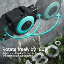 Retractable Garden Hose Reel, for Car Wash, Gardening