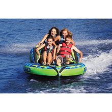 AIRHEAD Switchback Towable 1-4 Rider Tube Green Blue Black