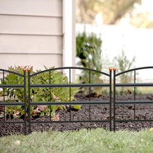 Panacea 81433 Modern Farmhouse Garden Edge Pieces, Black, 16" H, Pack of 12
