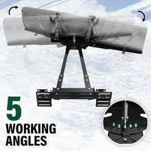 BRAVOYARD 60"-72" Adjustable Width Snow Plow Blade Switchblade Plow for ATV UTV Universal
