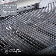 SPIRE 30" Built-In 5 Burner Dual Fuel Grill, All 304 Stainless Steel Body