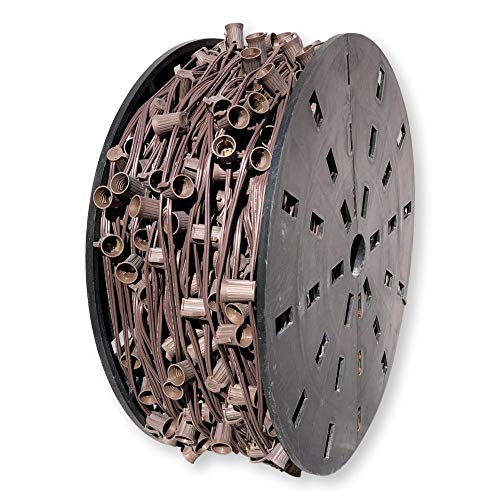EZLS C9 Brown Spool of sockets 12" Spacing SPT-1 1000 ft