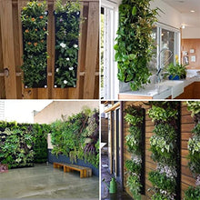 BBYYDS Vertical Hanging Garden Planter Flower Pots Layout Wall Mount Flowerpot Bag Indoor Outdoor Use Decor