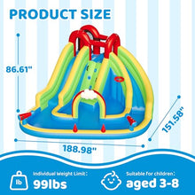 SunSwell Inflatable Water Slide for Kids Backyard with 450W Blower