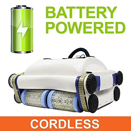 POOL BLASTER CX-1 Cordless Robotic Pool Cleaner White