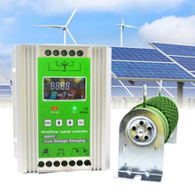 pealiritansemen 1000 W Solar Boost Charge Technology Digital Automatic Regulator, MPPT Wind Solar Hybrid Boost Controller, for Wind and Solar Power Boost Charge,12V