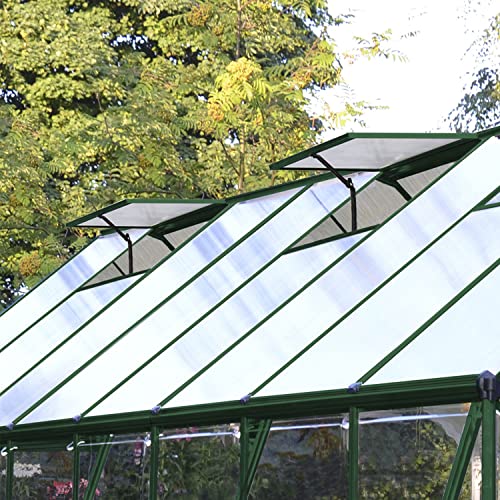 Palram Canopia Balance Greenhouse Kit 8'x8' UV Protected Green