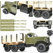 Kingkong RC 1/12 Scale CA30 6x6 Soviet Truck Metal Chassis KIT Multicolour