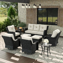 Aeeiua 9 Piece Outdoor Patio Furniture Set