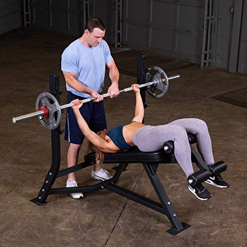 Body-Solid ProClubline SODB250 Olympic Decline Bench Black