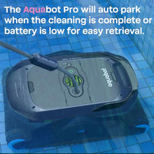 BWT AQUABOT PRO Cordless Robotic Pool Vacuum, Automatic Pool Robot Vacuum for Inground Pools, Real-Time App Steering, 4 Ultrasonic Radars, Waterline Scrubbing, 3.5-Hr Run, for Pools Up to 50ft
