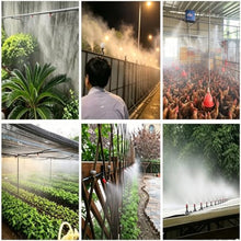 WLCGYD Outdoor Misting Cooling System with Adjustable 360° Nozzles