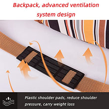 Picnic Bag Kit- Camping Shoulder Bag Set for 2 People with Cooler Compartment Detachable Bottle Holder Plates and Flatware Cutlery for Family Brown