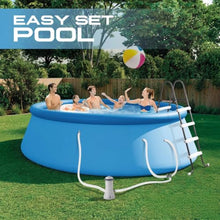15ft x 48in Round Above Ground Swimming Pool Set Bundle