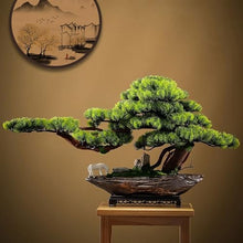 YXIANG56Q Fake Plants Home Simulation Bonsai Living Room Entrance Office Desktop Decorative Pine Tree Ornaments Landscaping Bonsai Tree