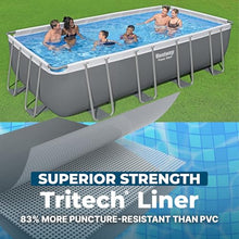 Bestway Power Steel 18’ x 9' x 48” Above Ground Pool with Sand Filter Pump