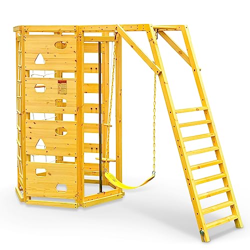 Avenlur Hawthorn 9-in-1 Outdoor Activity Center Natural