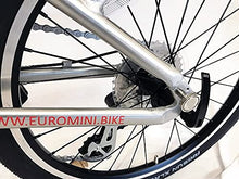 ZiZZO Liberte Lightweight Aluminum Folding Bicycle Silver/Red