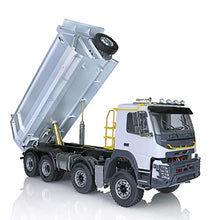 TOUCAN RC HOBBY 1/14 JDM Metal Hydraulic 8X8 RC Dumper Truck with 2-Speed Axles and Sound