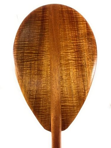 Tikimaster AAA Grade Curly Koa Paddle 48 Inch Steersman Made in Hawaii