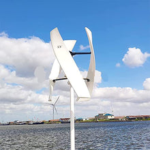HYZHANHONG 12V,﻿12000W Wind Turbine Generator Kit 12V 24V 48V 3 Blades with MPPT Controller,Auto Adjust Windward Direction for Marine/Household/Hybrid Solar Wind Power System