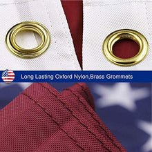 15x25 FT Giant Large American Flag for Outside, Best Embroidered Stars And Sewn Stripes, 420D Heavy Duty Polyester, Suitable For Outdoor High Winds Areas (American flag 15x25 FT)