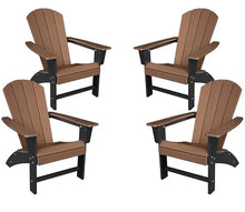 DuraWeather Poly Classic Adirondack Chairs - Set of 4