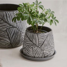 Xilin-872 Plant Pot Home Simple Indoor Thickened Large Calibre Creative Cement Planter Living Room Flower Planter (Large)